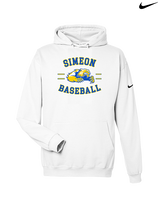 Simeon Career Academy Baseball Curve - Nike Club Fleece Hoodie
