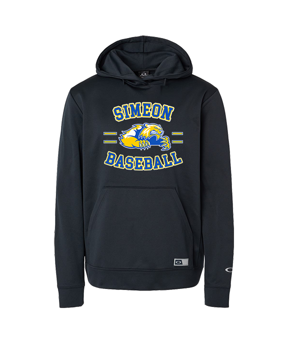Simeon Career Academy Baseball Curve - Oakley Performance Hoodie