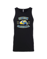 Simeon Career Academy Baseball Curve - Tank Top