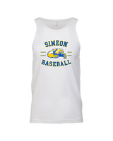 Simeon Career Academy Baseball Curve - Tank Top