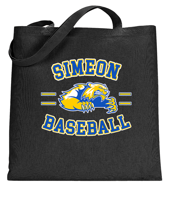 Simeon Career Academy Baseball Curve - Tote