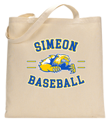 Simeon Career Academy Baseball Curve - Tote