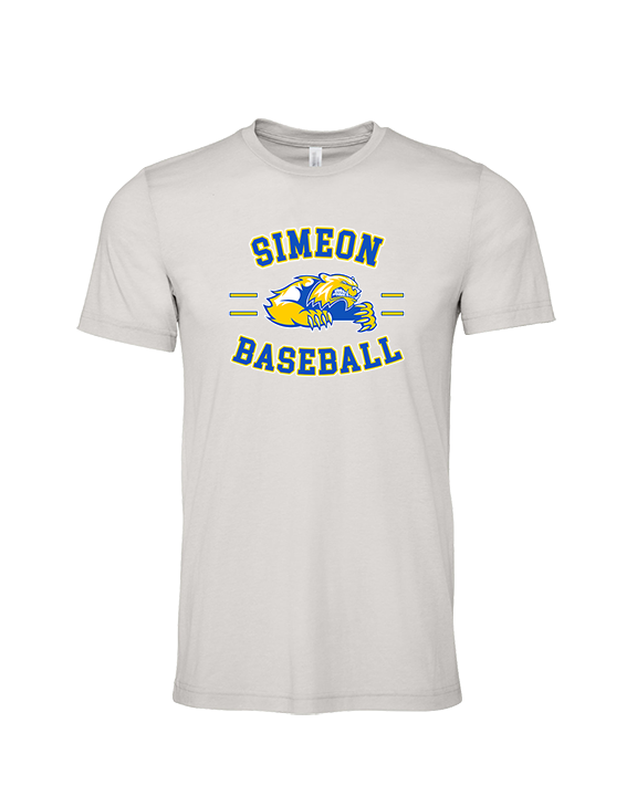 Simeon Career Academy Baseball Curve - Tri - Blend Shirt