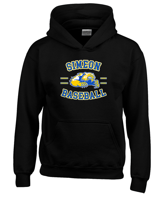 Simeon Career Academy Baseball Curve - Unisex Hoodie