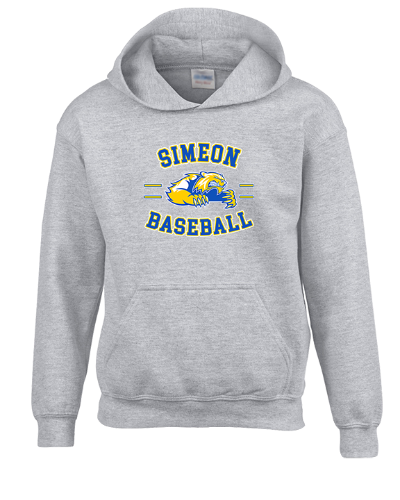 Simeon Career Academy Baseball Curve - Unisex Hoodie