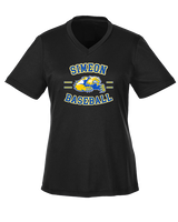 Simeon Career Academy Baseball Curve - Womens Performance Shirt