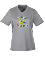 Simeon Career Academy Baseball Curve - Womens Performance Shirt