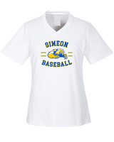 Simeon Career Academy Baseball Curve - Womens Performance Shirt