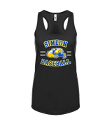 Simeon Career Academy Baseball Curve - Womens Tank Top