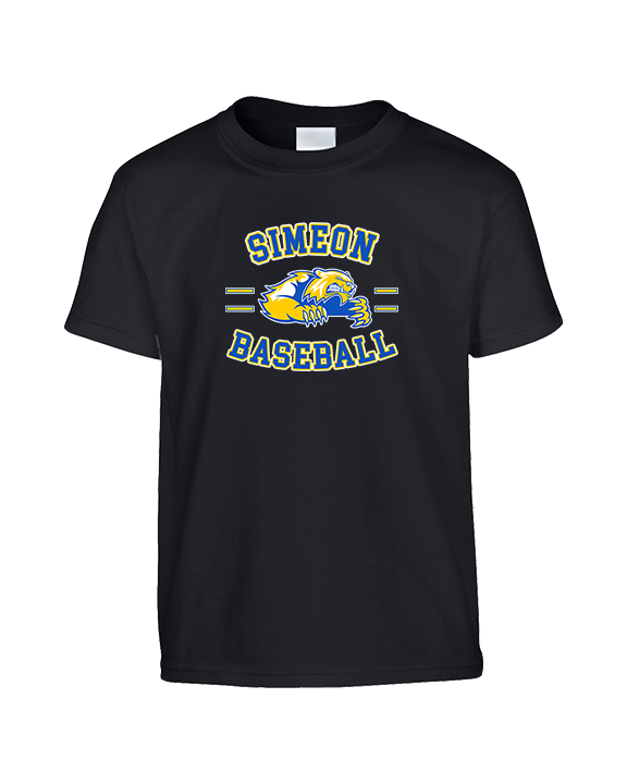 Simeon Career Academy Baseball Curve - Youth Shirt