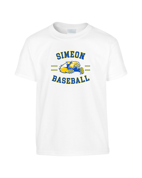 Simeon Career Academy Baseball Curve - Youth Shirt