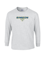 Simeon Career Academy Baseball Design - Cotton Longsleeve