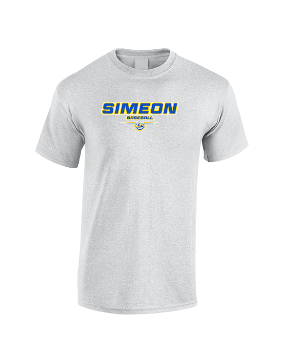 Simeon Career Academy Baseball Design - Cotton T-Shirt