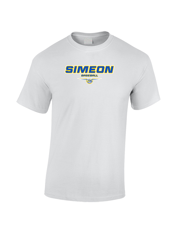 Simeon Career Academy Baseball Design - Cotton T-Shirt