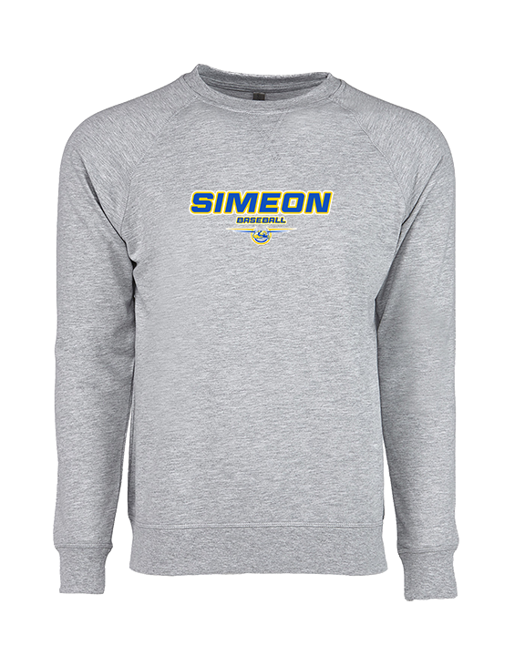 Simeon Career Academy Baseball Design - Crewneck Sweatshirt