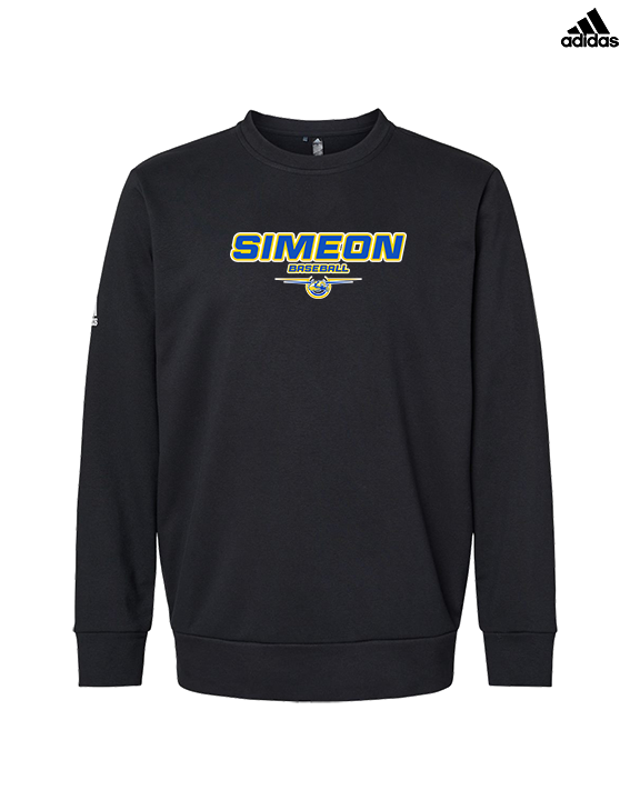 Simeon Career Academy Baseball Design - Mens Adidas Crewneck