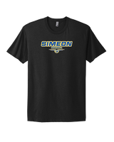 Simeon Career Academy Baseball Design - Mens Select Cotton T-Shirt