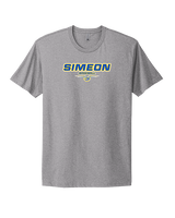 Simeon Career Academy Baseball Design - Mens Select Cotton T-Shirt
