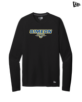 Simeon Career Academy Baseball Design - New Era Performance Long Sleeve