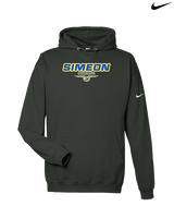Simeon Career Academy Baseball Design - Nike Club Fleece Hoodie