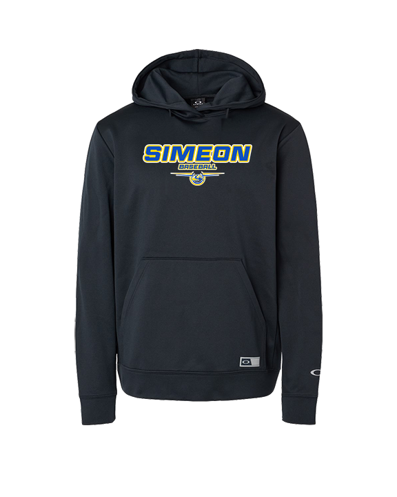 Simeon Career Academy Baseball Design - Oakley Performance Hoodie