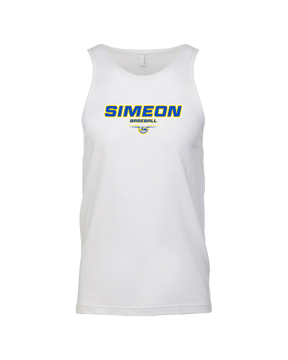 Simeon Career Academy Baseball Design - Tank Top