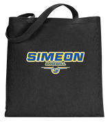 Simeon Career Academy Baseball Design - Tote