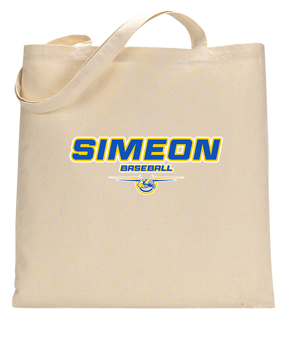 Simeon Career Academy Baseball Design - Tote