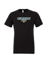 Simeon Career Academy Baseball Design - Tri - Blend Shirt