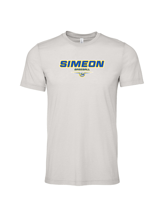 Simeon Career Academy Baseball Design - Tri - Blend Shirt