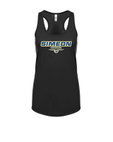 Simeon Career Academy Baseball Design - Womens Tank Top