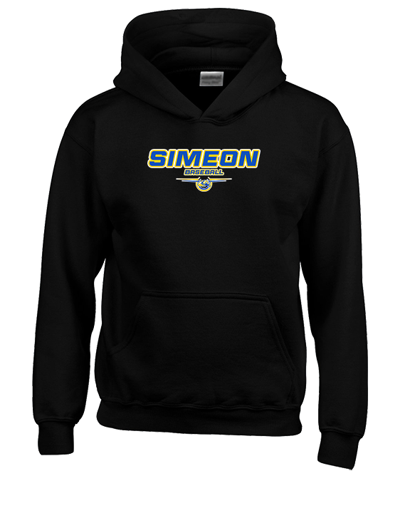 Simeon Career Academy Baseball Design - Youth Hoodie