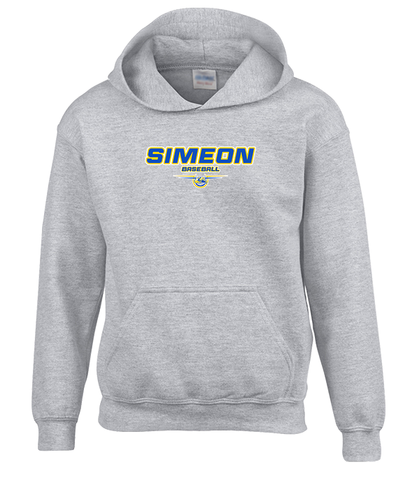 Simeon Career Academy Baseball Design - Youth Hoodie