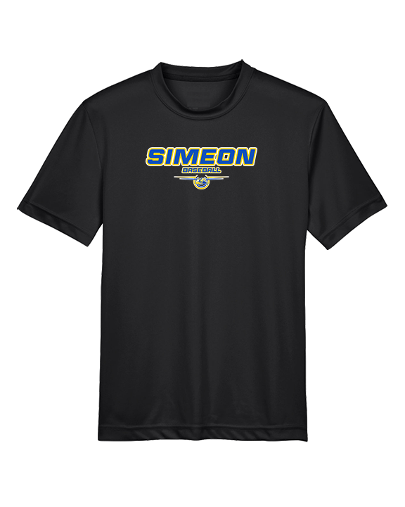 Simeon Career Academy Baseball Design - Youth Performance Shirt