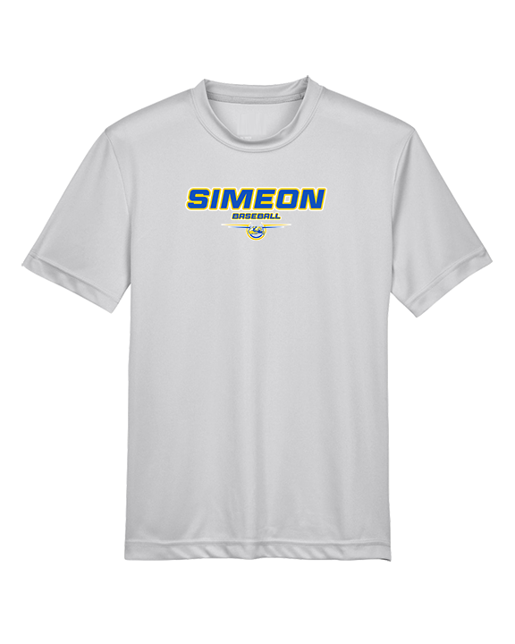 Simeon Career Academy Baseball Design - Youth Performance Shirt
