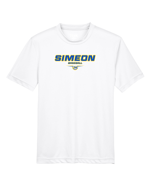 Simeon Career Academy Baseball Design - Youth Performance Shirt