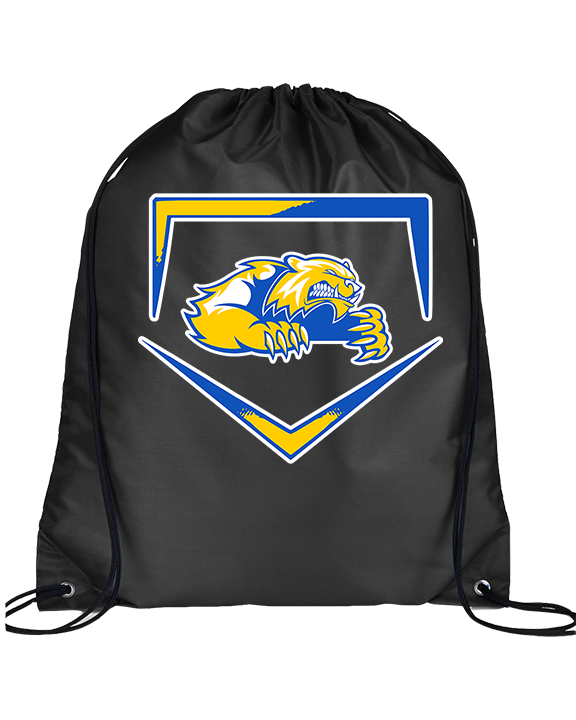 Simeon Career Academy Baseball Plate - Drawstring Bag