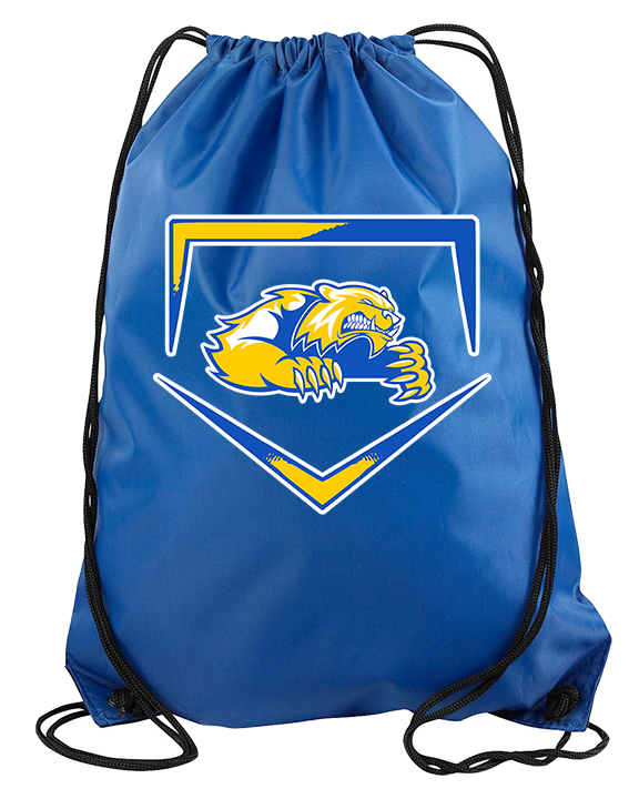 Simeon Career Academy Baseball Plate - Drawstring Bag
