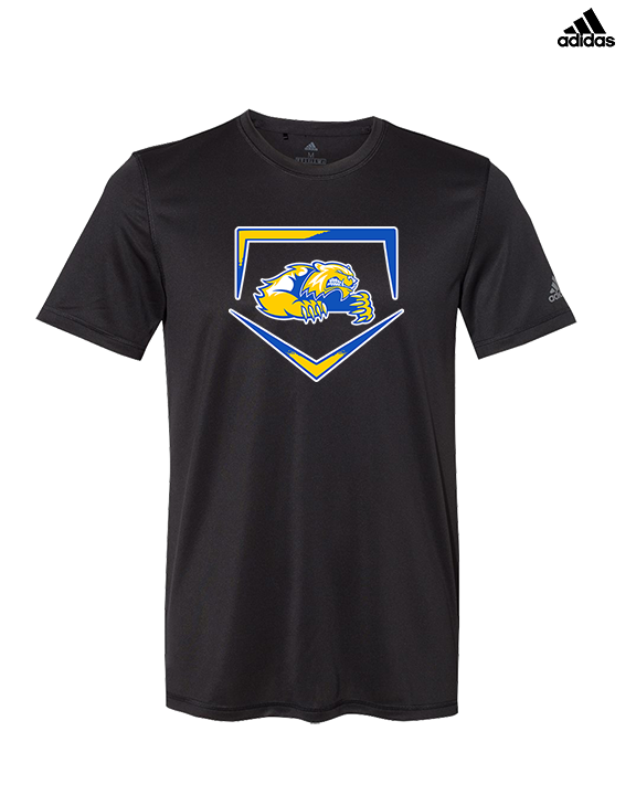 Simeon Career Academy Baseball Plate - Mens Adidas Performance Shirt