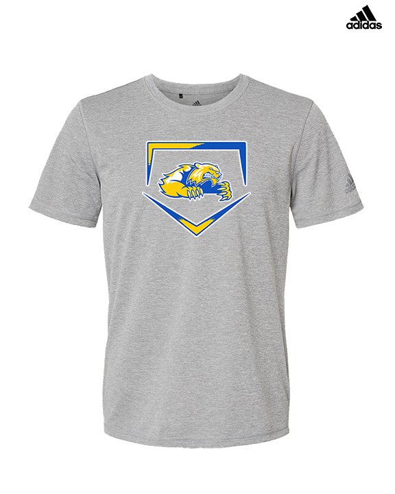 Simeon Career Academy Baseball Plate - Mens Adidas Performance Shirt