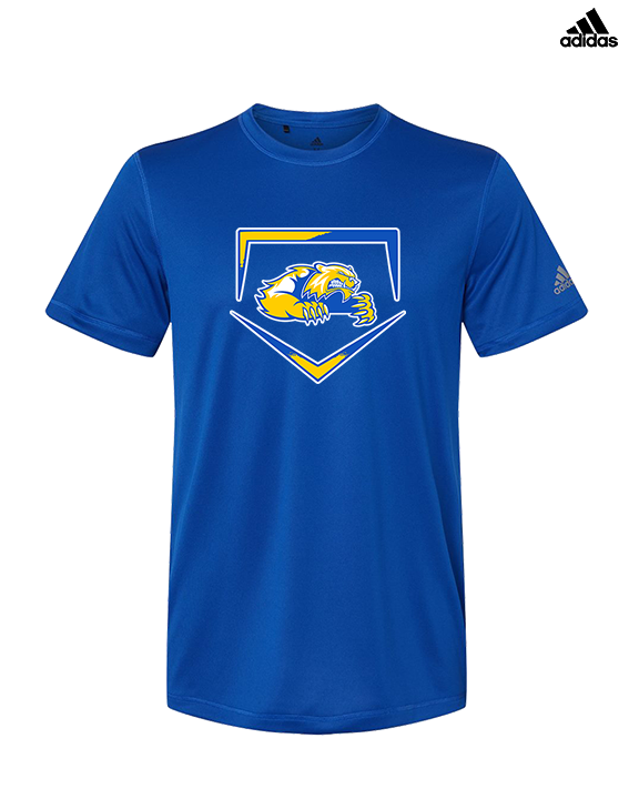Simeon Career Academy Baseball Plate - Mens Adidas Performance Shirt