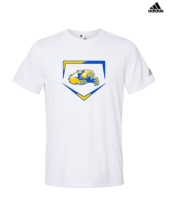 Simeon Career Academy Baseball Plate - Mens Adidas Performance Shirt