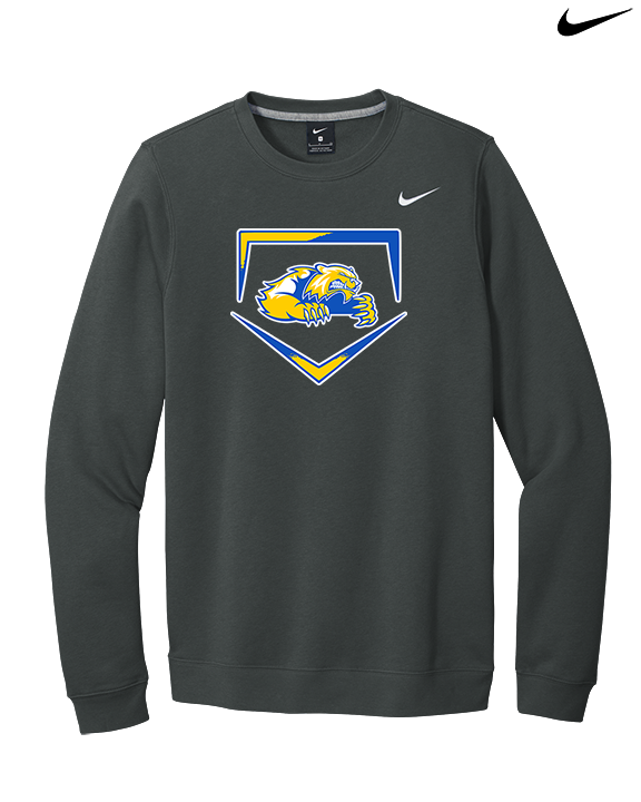 Simeon Career Academy Baseball Plate - Mens Nike Crewneck