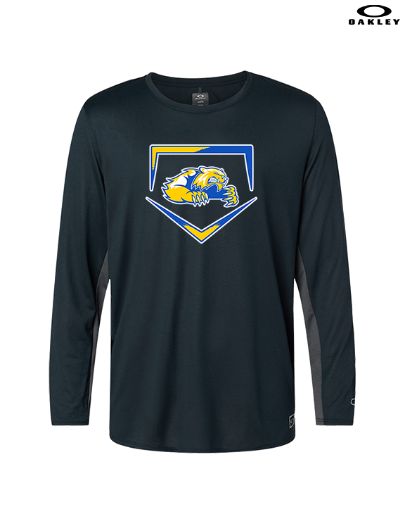 Simeon Career Academy Baseball Plate - Mens Oakley Longsleeve