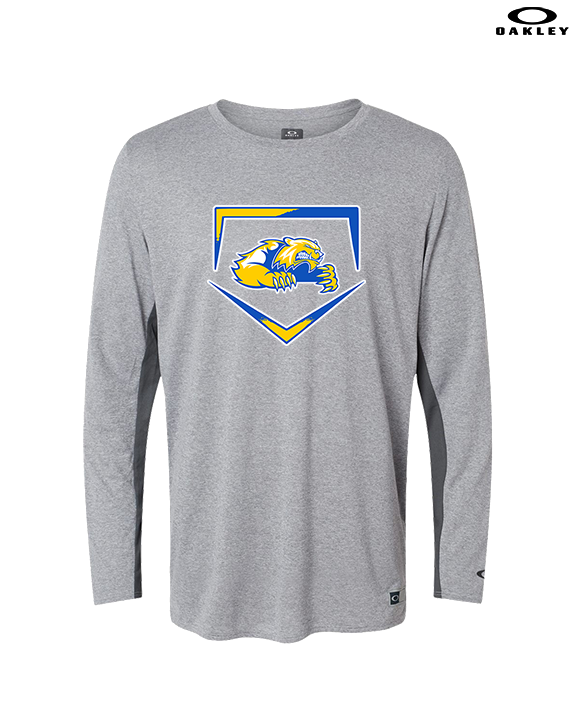 Simeon Career Academy Baseball Plate - Mens Oakley Longsleeve