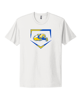 Simeon Career Academy Baseball Plate - Mens Select Cotton T-Shirt