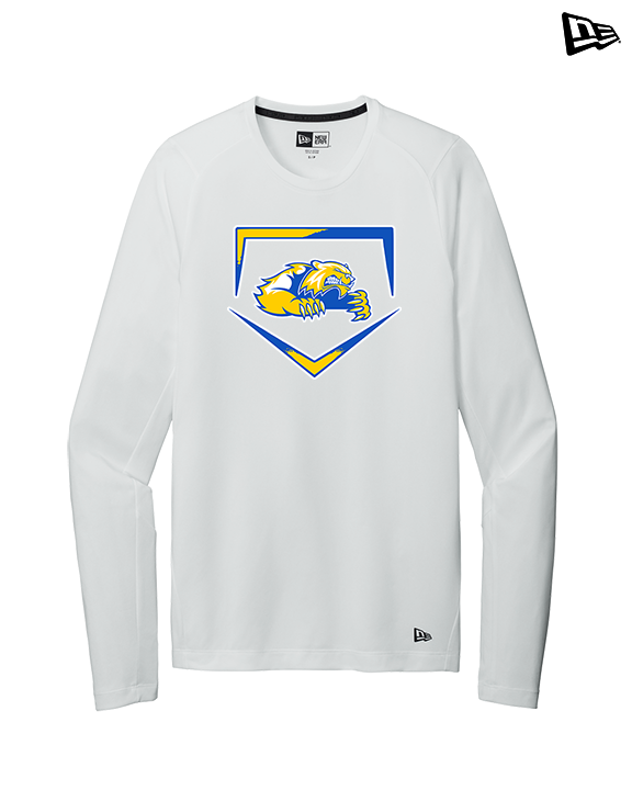 Simeon Career Academy Baseball Plate - New Era Performance Long Sleeve