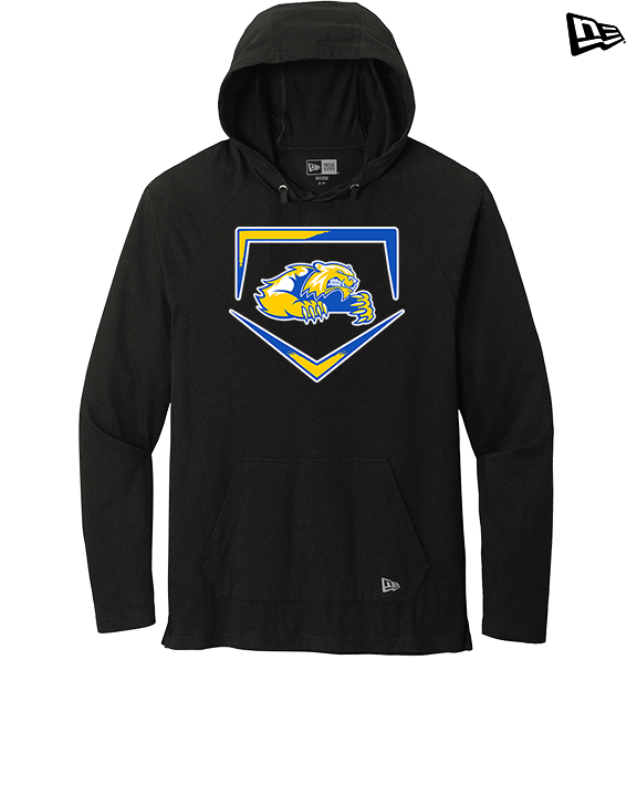 Simeon Career Academy Baseball Plate - New Era Tri-Blend Hoodie