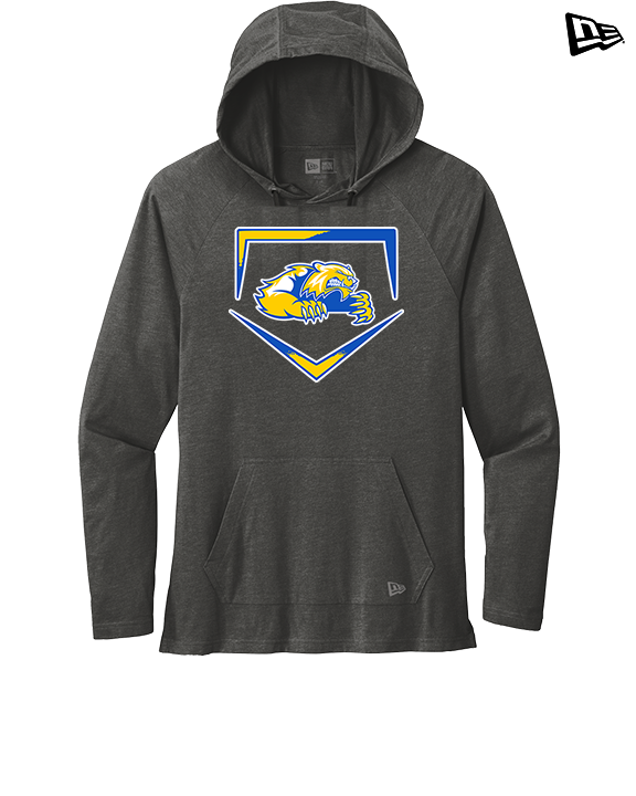 Simeon Career Academy Baseball Plate - New Era Tri-Blend Hoodie