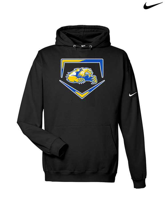 Simeon Career Academy Baseball Plate - Nike Club Fleece Hoodie